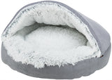 Trixie Dog Basket Donut Harvey Grey White-Black