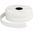 Creotime klitteband haak en lussluiting, b: 20 mm, wit, 5 m