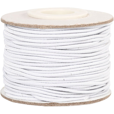 Creativ company https: www.cchobby.nl elastisch-koord-dikte-1-mm-wit-25-m-1-rol