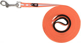 Trixie Dog Leath Leash Sleep Line EasyLife Reflect Orange