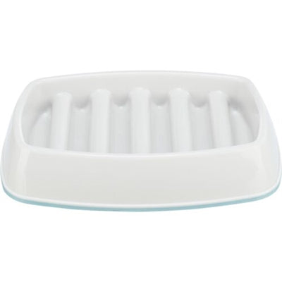 Trixie Food Bowl langsame Plastik TPR Grau