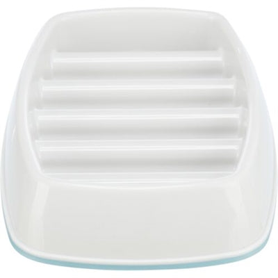 Trixie Food Bowl langsame Plastik TPR Grau