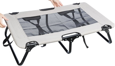 Trixie stretcher hondenligbed grijs zwart