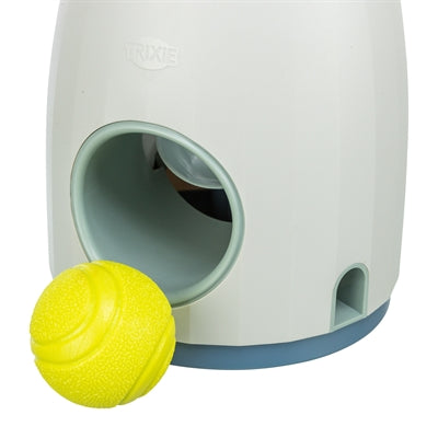 Trixie dog activity strategiespel ball treat lichtgrijs blauw