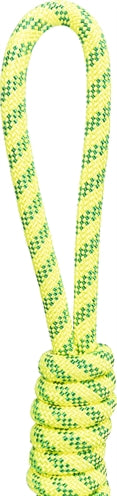 Trixie aquatoy rope pull toy floating polyester yellow green