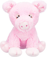 Trixie Be Eco Pig Edison en peluche recyclée rose