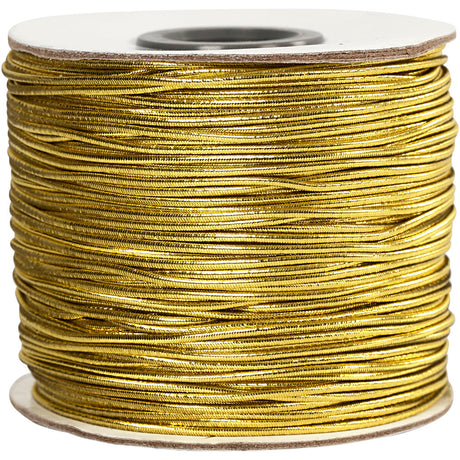 Creativ company https: www.cchobby.nl elastisch-koord-dikte-1-mm-goud-100-m-1-rol