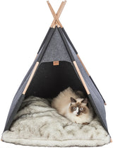 Trixie hiding place Tipi felt anthracite