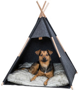 Trixie hiding place Tipi felt anthracite