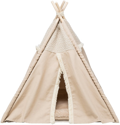 Trixie cat basket Tipi Boho Beige