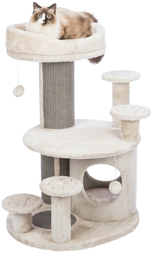 Trixie scratching post emil light gray