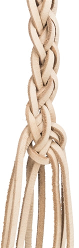 Trixie Toy Laces in pelle con perle di legno Naturel