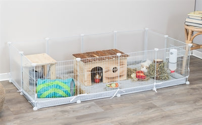 Trixie indoorren metaal kunststof wit