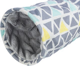 Túnel de roedor trixie Sunny Plush Grey