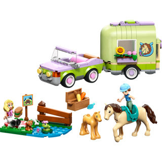 Lego friends 42695 trailer en paard en veulen