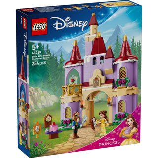 Lego ǀ disney princess het betoverde kasteel van belle en het beest bouwpakket voor kinderen 43289
