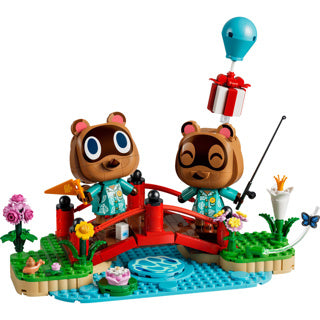 Lego animal crossing dagje vrij met timmy en tommy game speelgoed voor kinderen 77059
