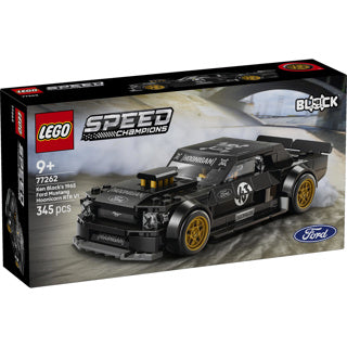 Lego speed champions ken blocks '65 ford mustang hoonicorn v1 auto bouwpakket voor kinderen 77262