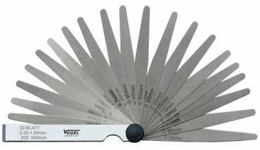 Vogel voelermaatset 0.05-2.00mm 21-delig