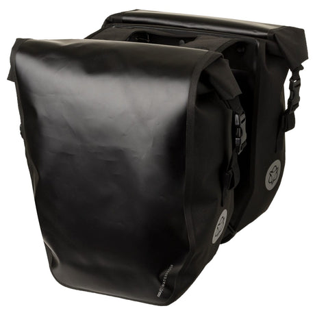 Agu shelter clean dubbele fietstas large zwart