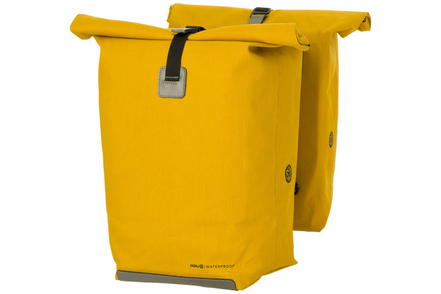 Convoy clean dubbele fietstas urban mustard mustard