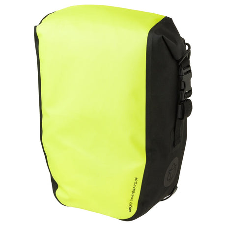 Clean enkele fietstas shelter medium yellow neon
