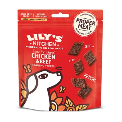 Lily's Kitchen Dog voksenuddannelse behandler kyllingbeef