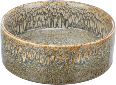 Trixie Food Bowl bere bidone in ceramica marrone