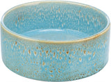 Trixie voerbak drinkbak keramiek blauw