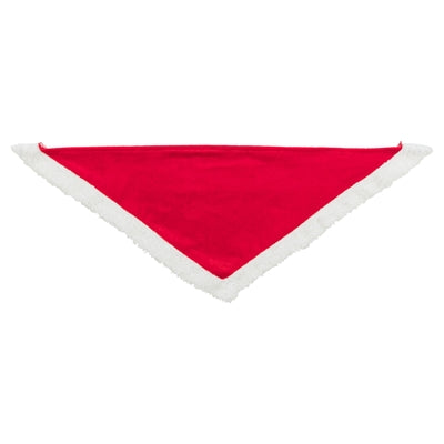 Trixie Christmas Bandana Velvet ser rød ut Assorti