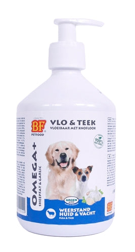 BF Petfood Omega+ Liquid Sheep Vet With Garlic Vlo Teek