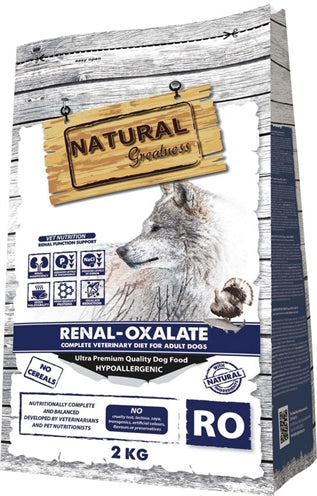 Naturlig storhet Veterinary Diet Dog Njur Oxalate Complete