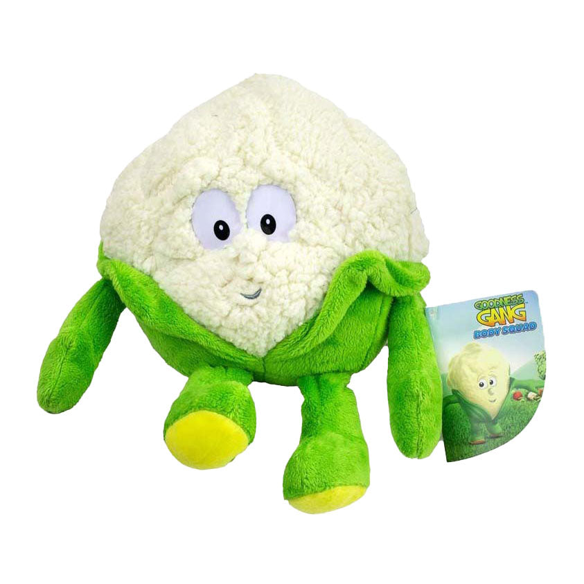 Cauliflower cuddly toy plush, 25 cm