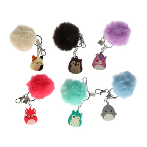 Squishmallows pompom sleutelhanger
