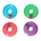 Donut gevuld met glitter 50gr - 6cm