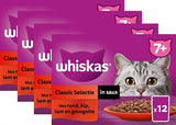 Whiskas Whis Whis Multipack Pouch Selección de carne senior en SAUS