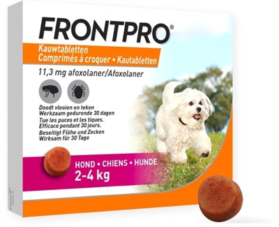 Frontline FrontPro masticable tabletas