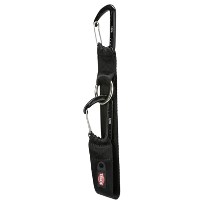 Trixie Car Belt Universal avec carabiner noir