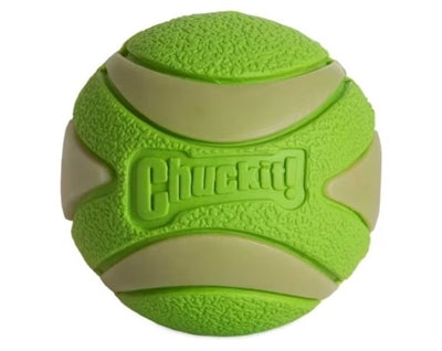 Chuckit max glow ultra squeekerbal green