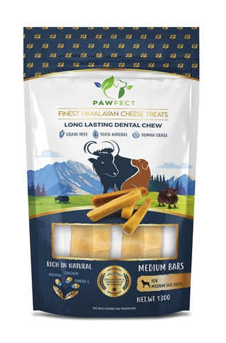 Pawfect mastica yak di formaggio barre