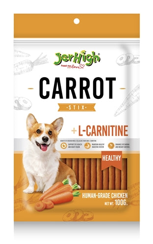 Jerhigh Jerhigh Carrot Stix med kyckling och L-karnitin