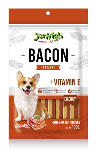 Jerhigh Jerhigh Bacon Treat med kyckling och vitamin E