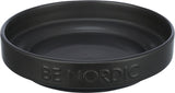 Trixie Be Nordic Food Bowl Cat Ceramic Gummi schwarz