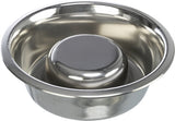 Trixie Food Bowl Dog Alimento lento de acero inoxidable