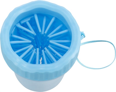 Trixie Poot cleaner for the dog Silicone PP Blue