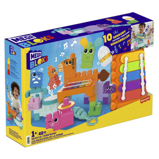 Mattel fisher price match box muziek boerderij band