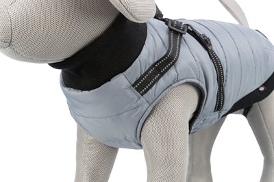 Trixie Dog Jacket Pontis med Tuig Gray