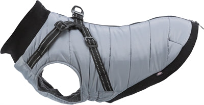 Trixie Dog Jacket Pontis med Tuig Gray