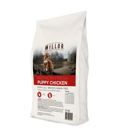 Millor Millor Premium Extrudided Fresh Puppy piščančjo zrno brezplačno