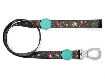 Morso Dog Leash reciklirano črnilo zeleno